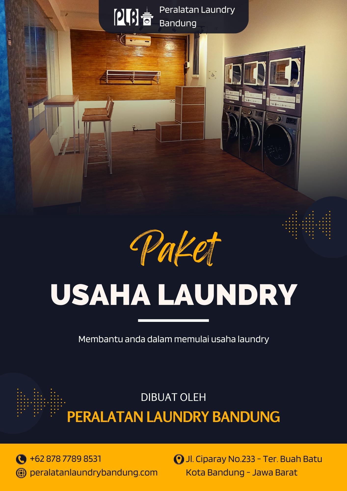 Paket Usaha Laundry - Peralatan Laundry Bandung