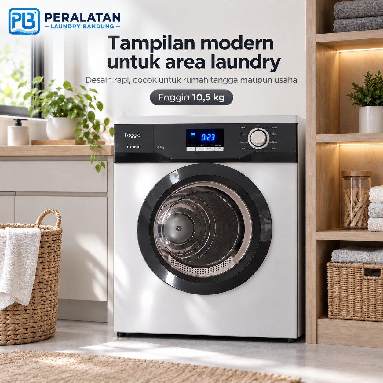 Dryer Foggia 10,5kg di area laundry