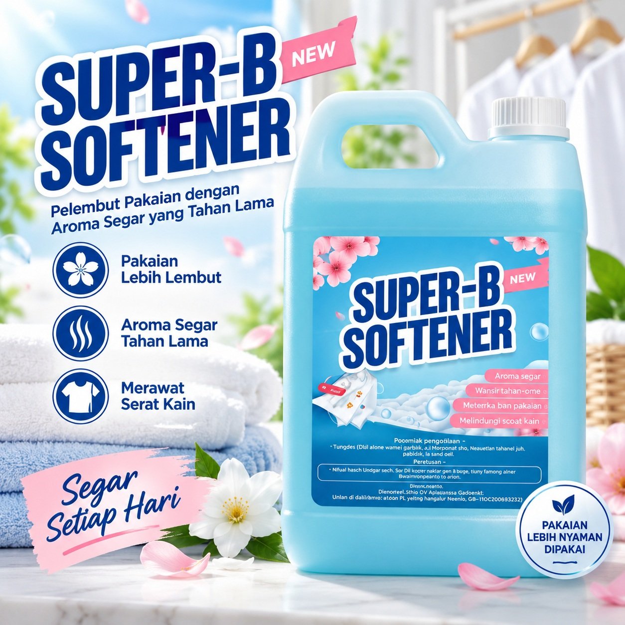 Softener Laundry Cair SUPER-B 5L