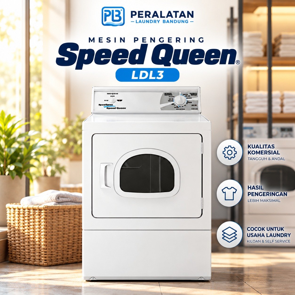 Dryer Speedqueen 15kg LDL3