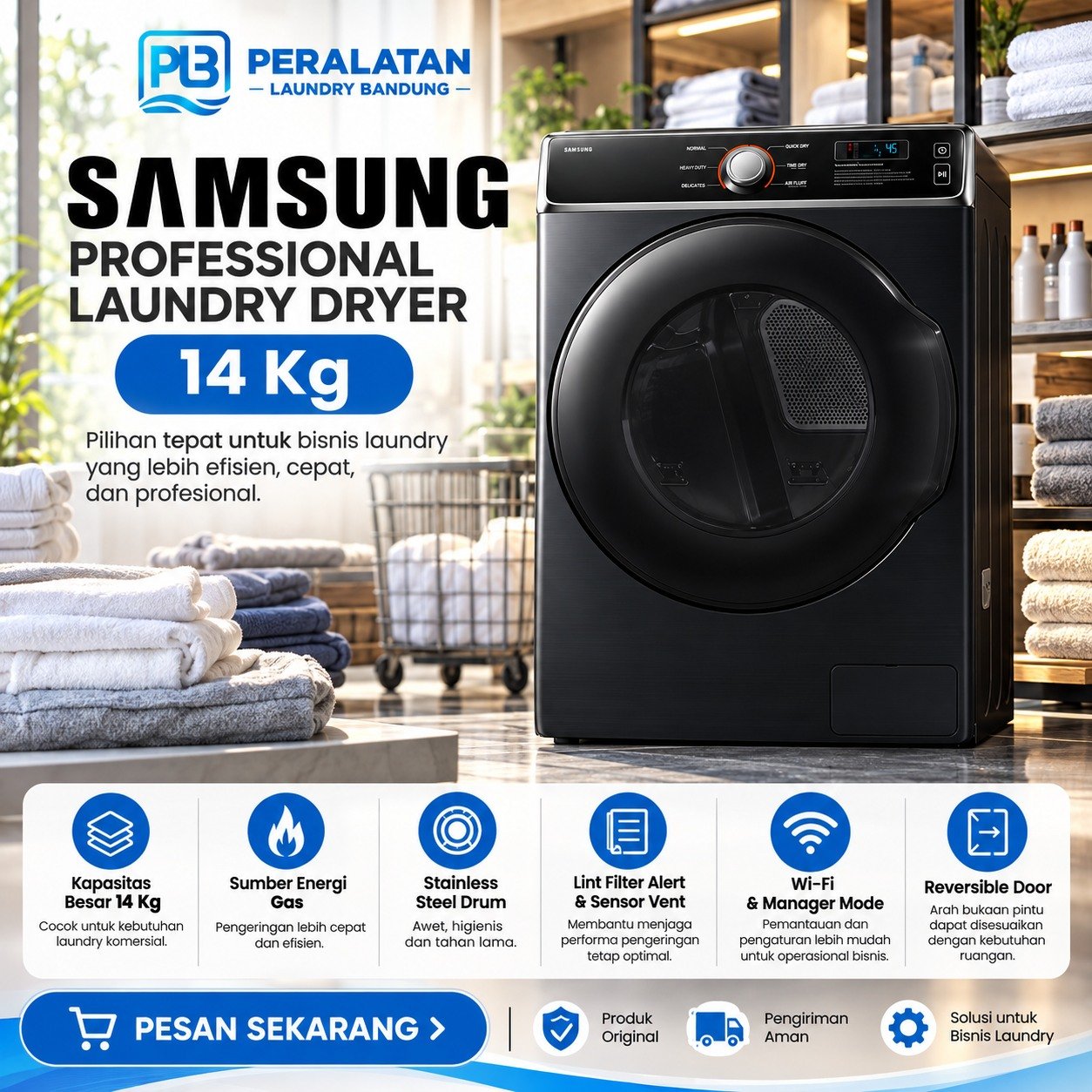 Dryer Samsung 14 Kg