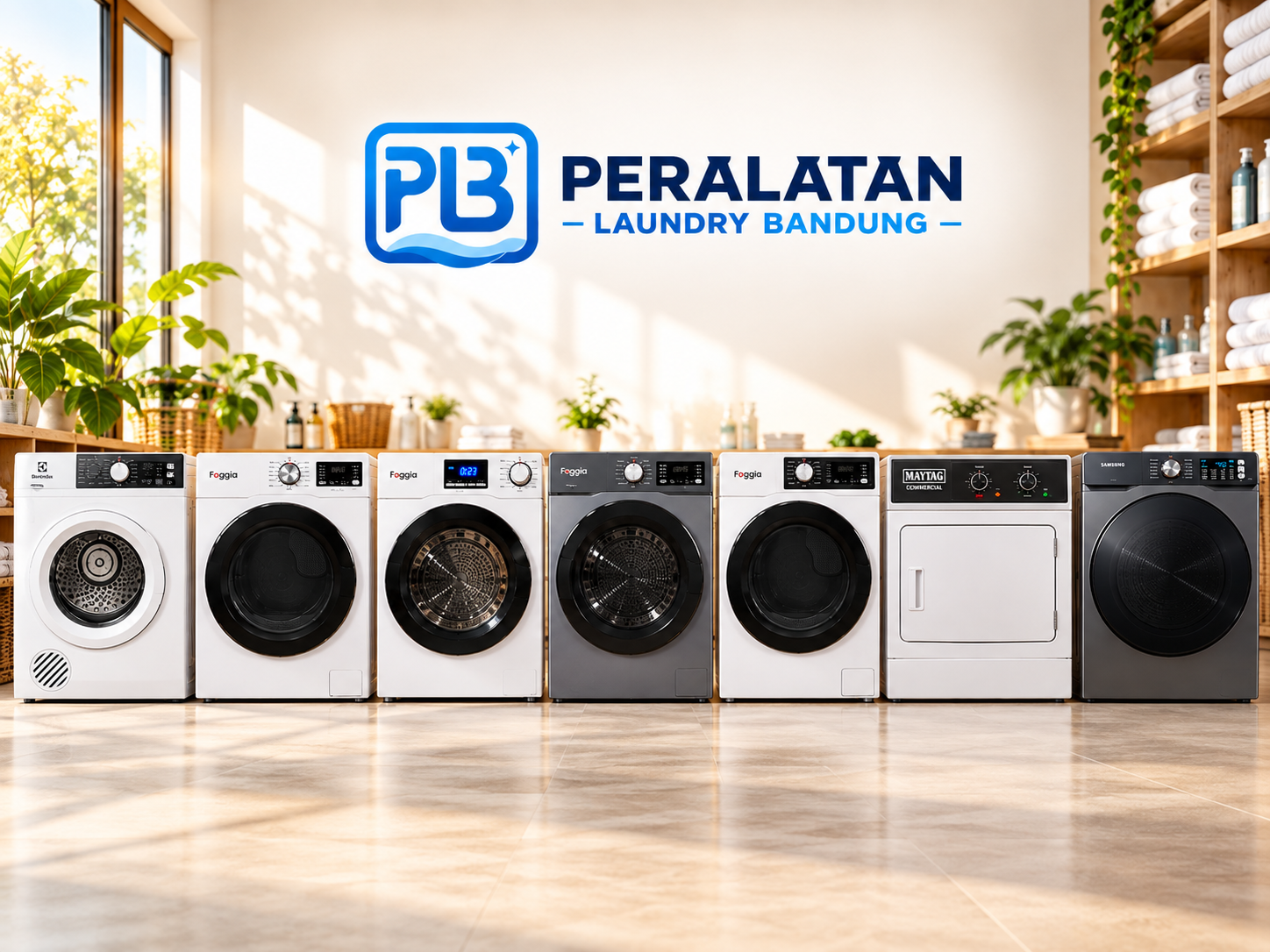 Mesin dryer laundry untuk usaha laundry
