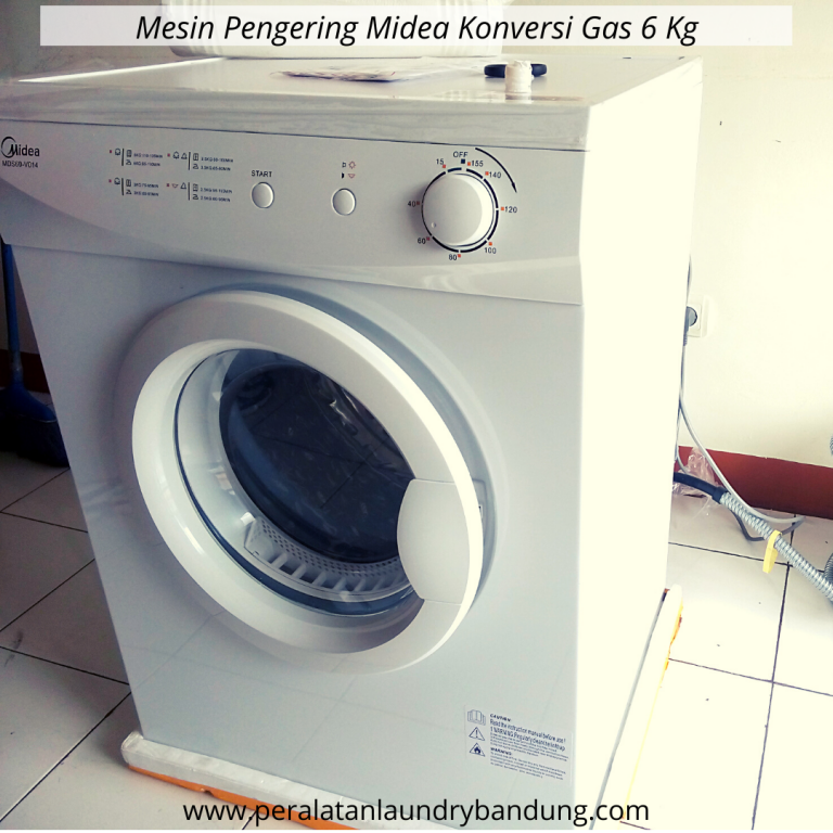 Mesin Pengering Laundry  Midea 6 Kg Konversi Gas 