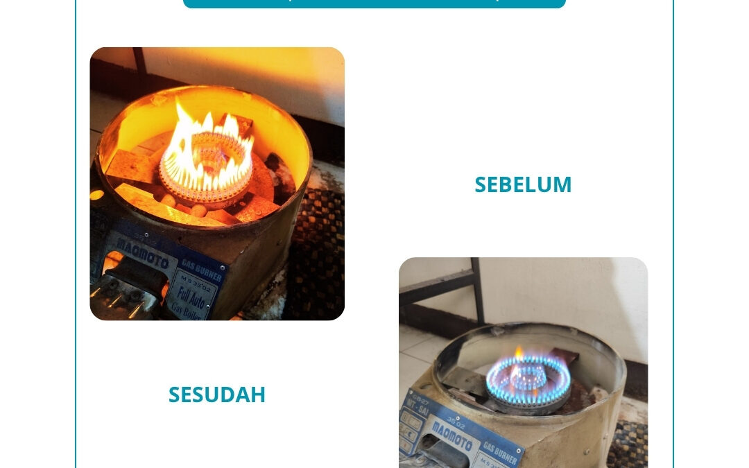Maintenace Kompor Setrika Uap Feed